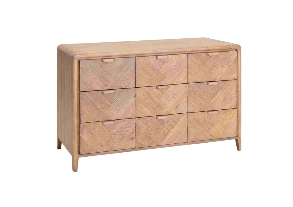 Sherwood 9Drawer Wide Chest