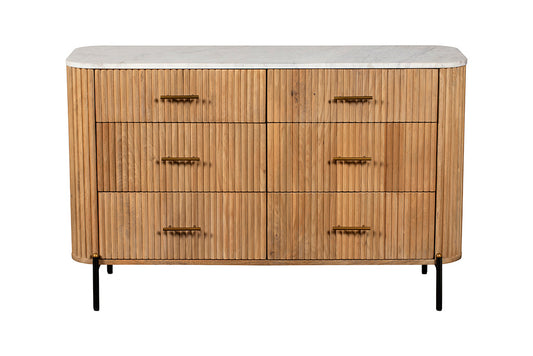 Reed 6Drawer Wide Chest