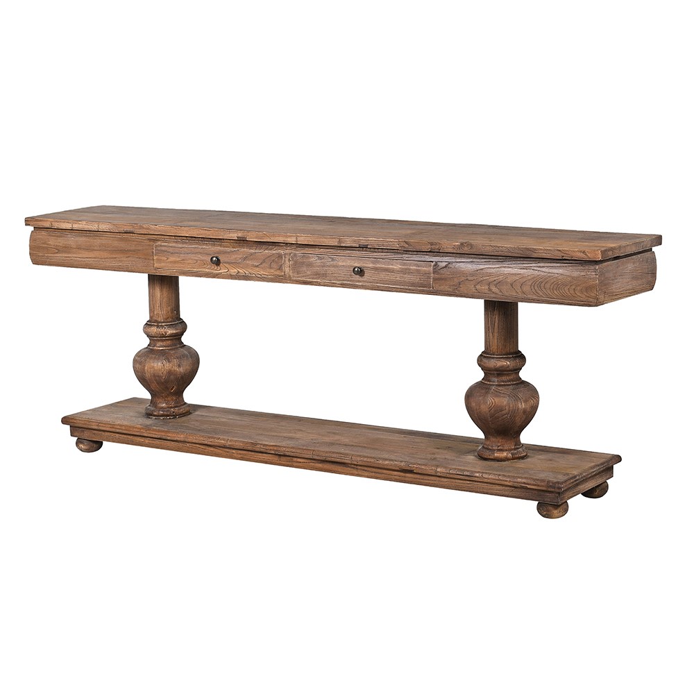 Normandy Reclaimed Console Table – Moy Furniture Centre