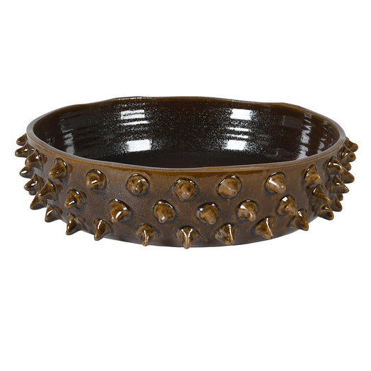 Mahogany Terracotta Spike Bowl