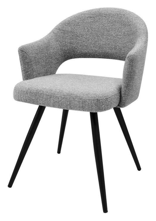 Modena Grey Fabric Dining Chair