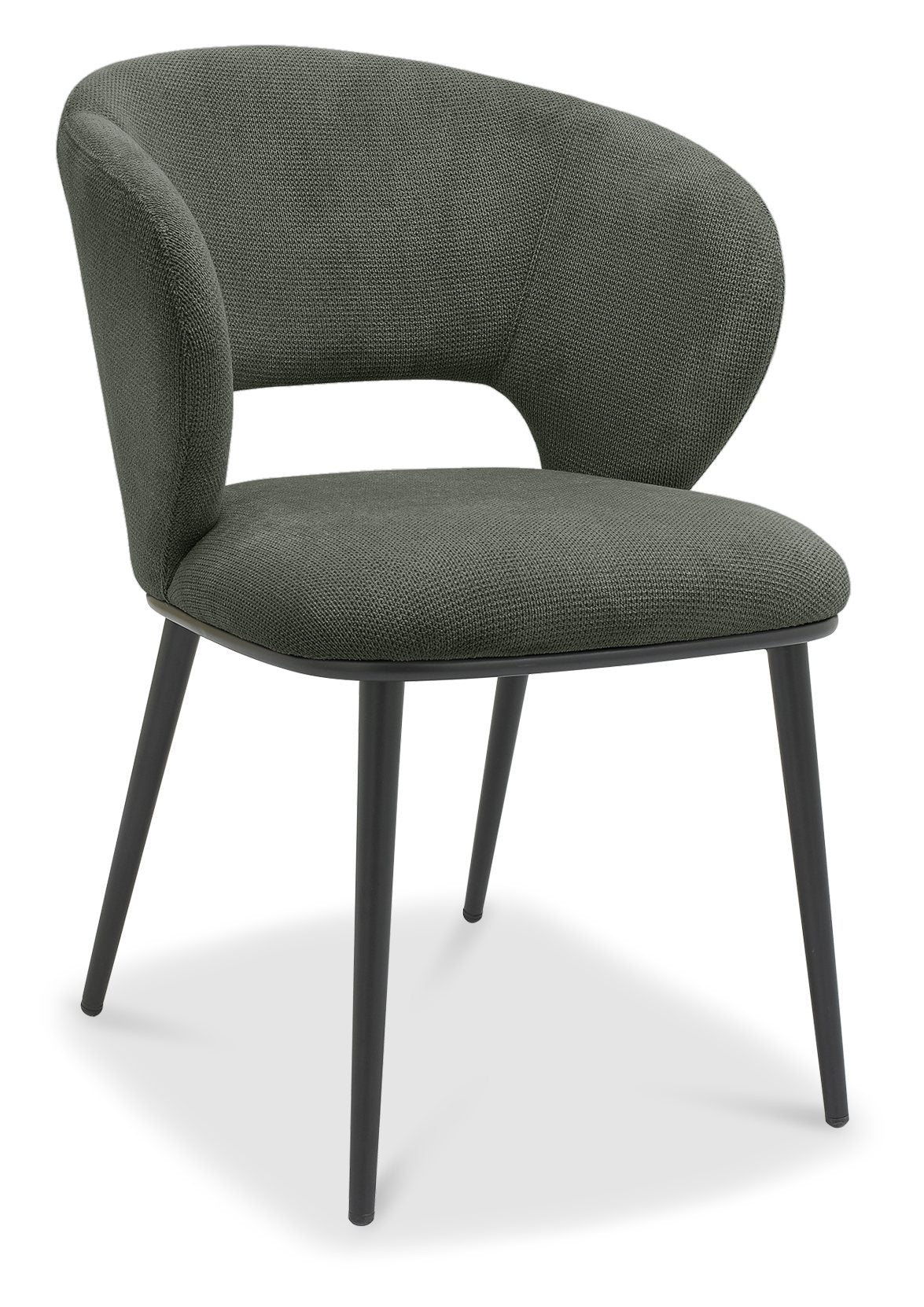 Genoa Green Fabric Dining Chair