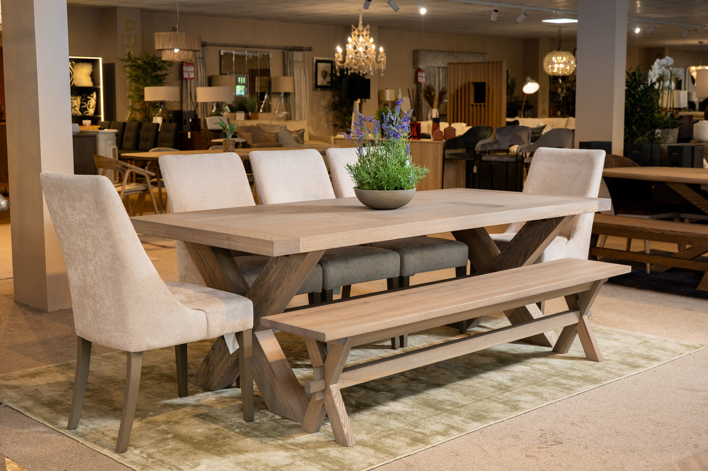 Ancona 2.2m dining table
