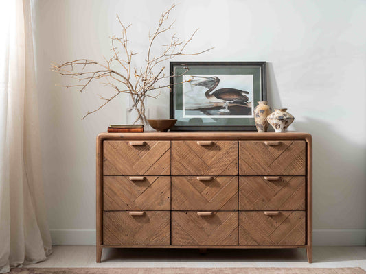 Sherwood 9Drawer Wide Chest