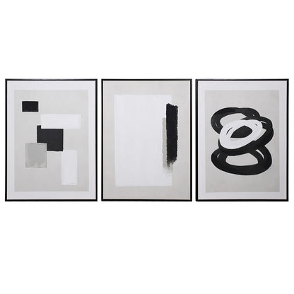Set of 3 Minimalist Abstract Wall Art