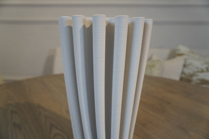 Small White Athena Vase