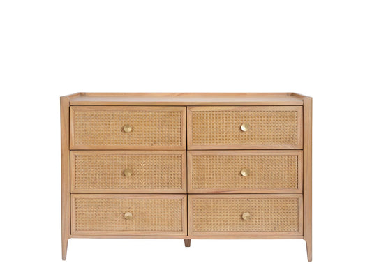 Bali 6Drawer Wide Chest