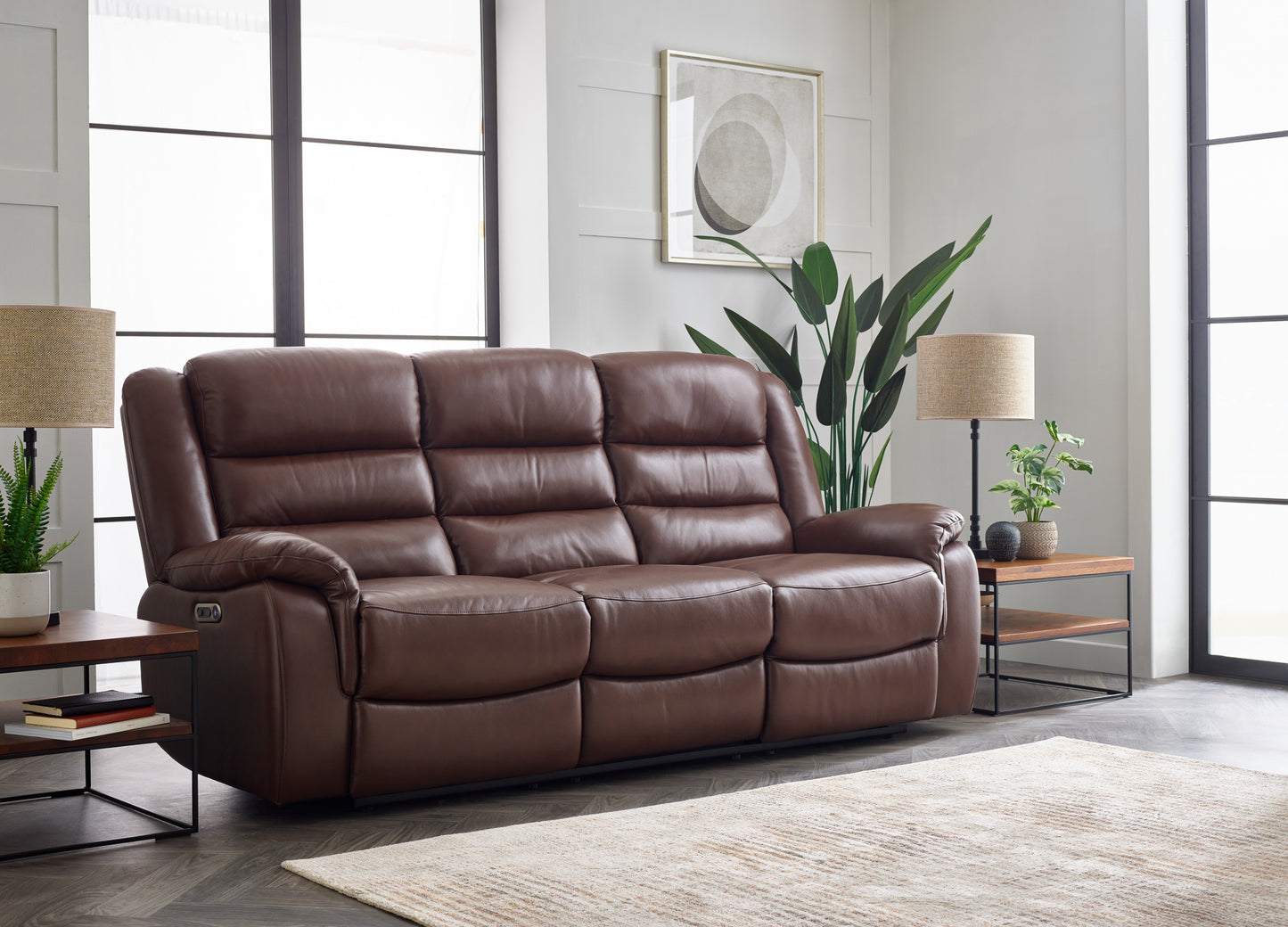 Berlin 3Seater Power Sofa