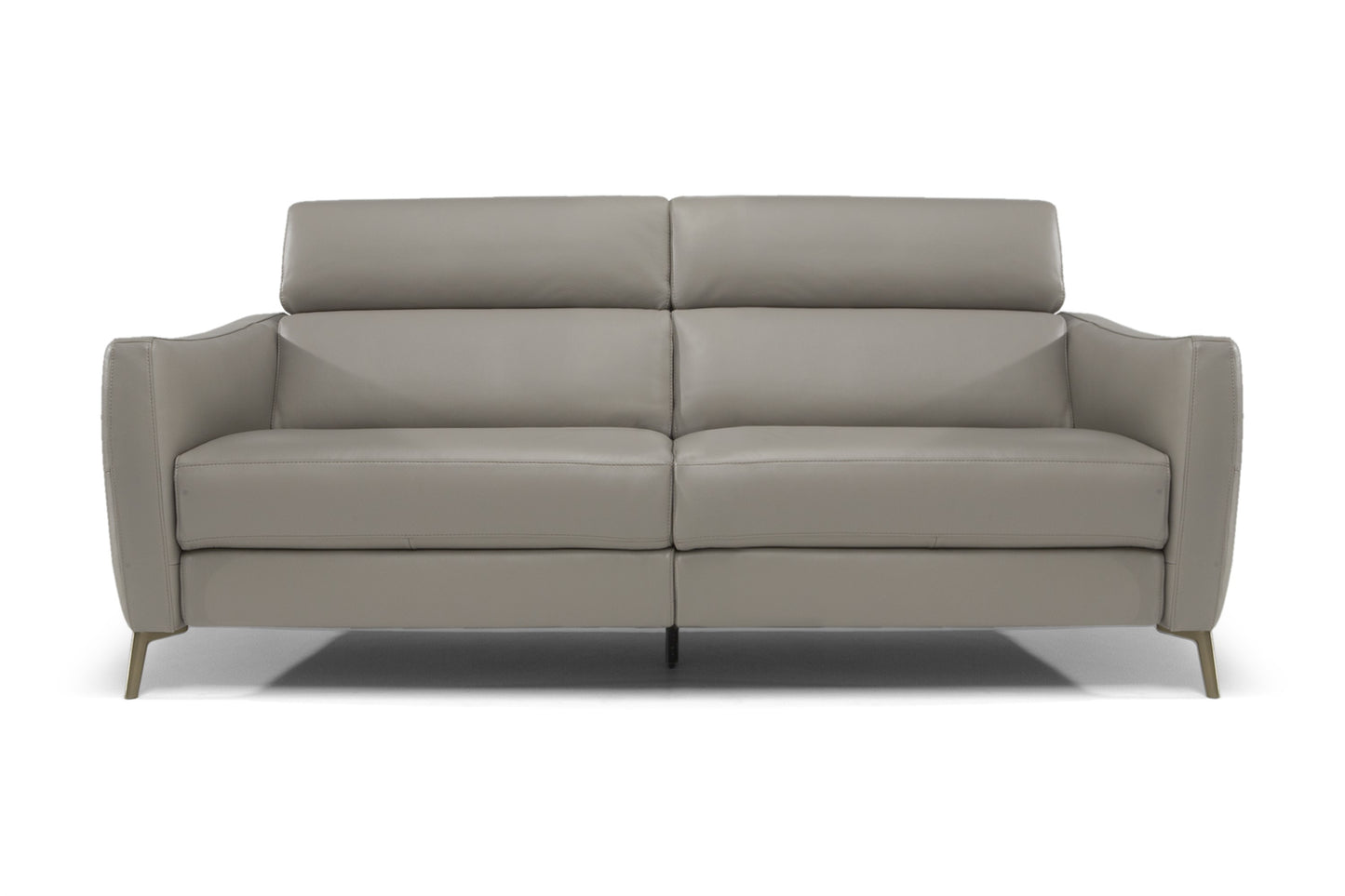 Greg Leather Power Sofa