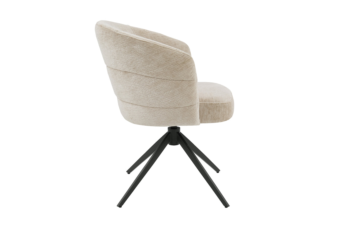 Pisa Swivel Chair Natural