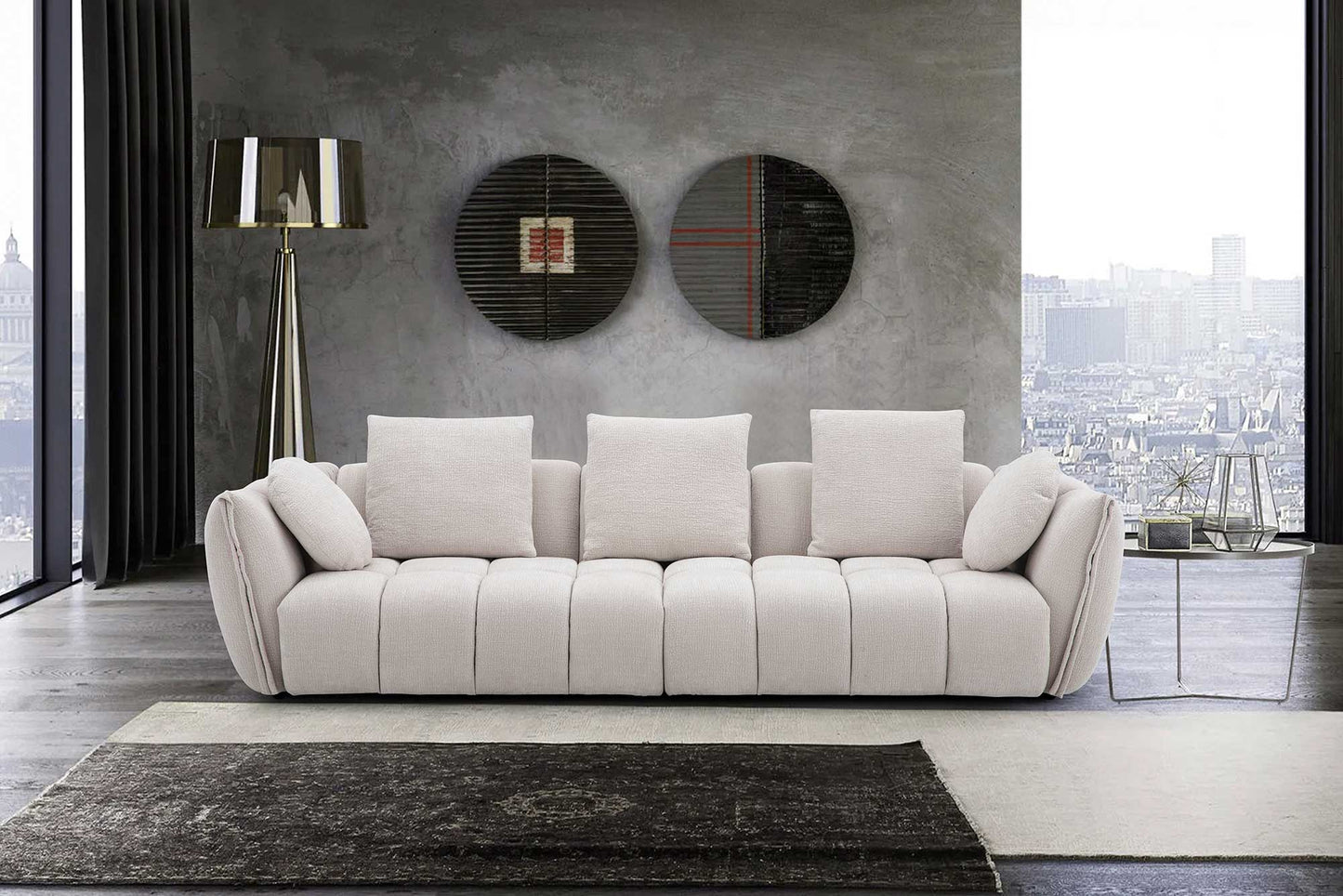 Eros 238cm Sofa