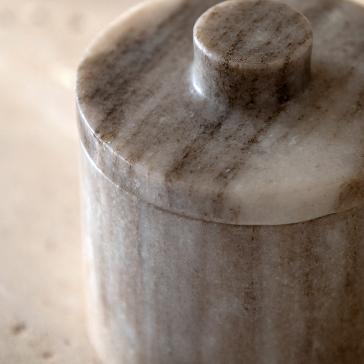 Tarragona Marble Storage Jar
