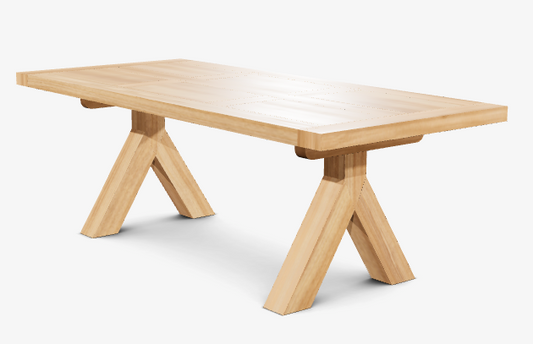 Ancona Y leg table