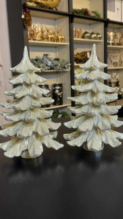 Small Gold Glitter Xmas Tree