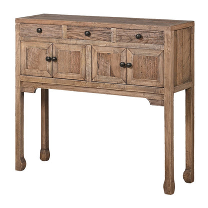 Jude Reclaimed Oak 4 Door 3 Drawer Console Table