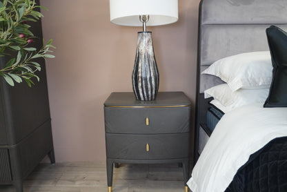 Diletta Ebony Nightstand