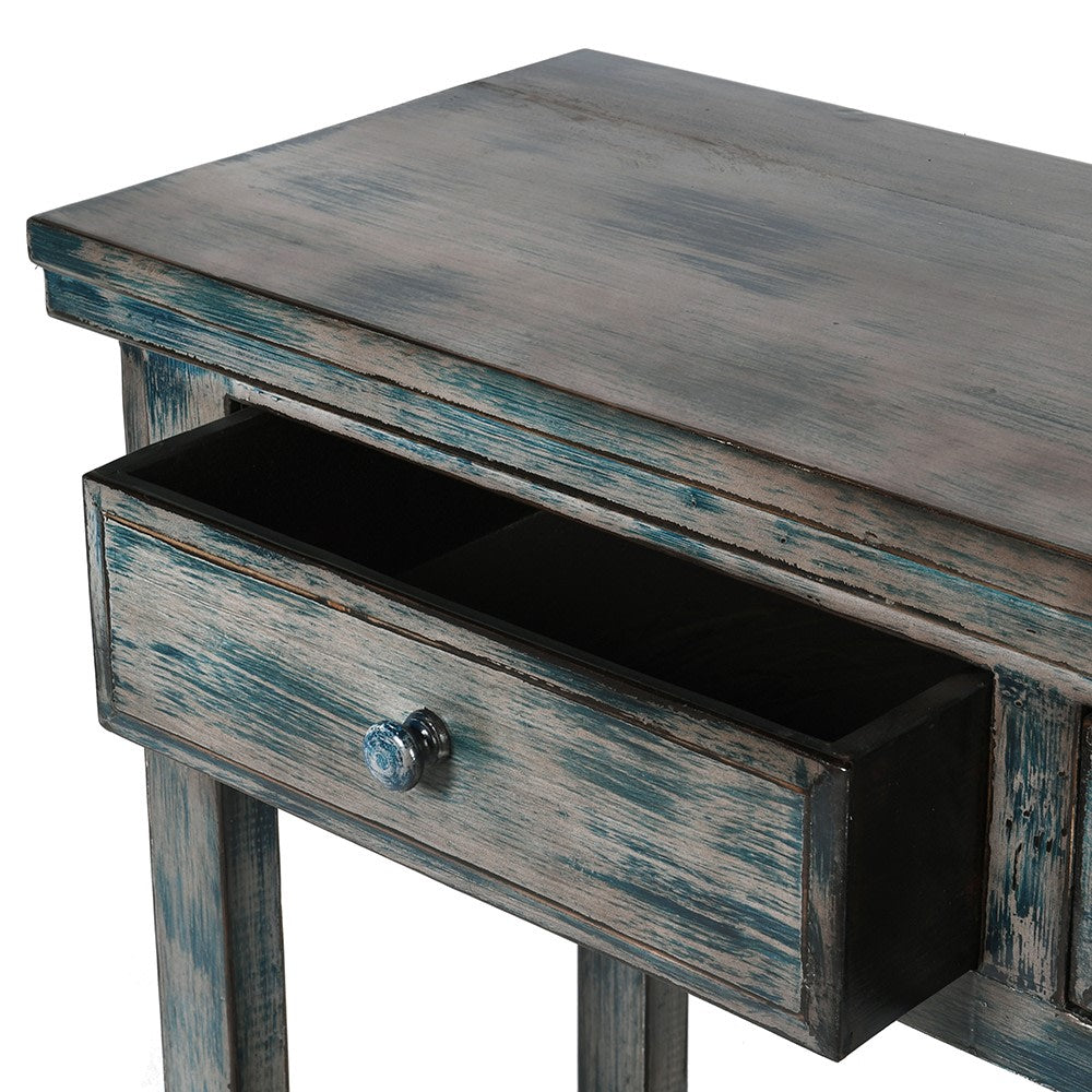 Kingham Pale Blue-wash Console Table