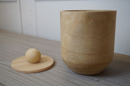 Travertine Effect Ice Bucket