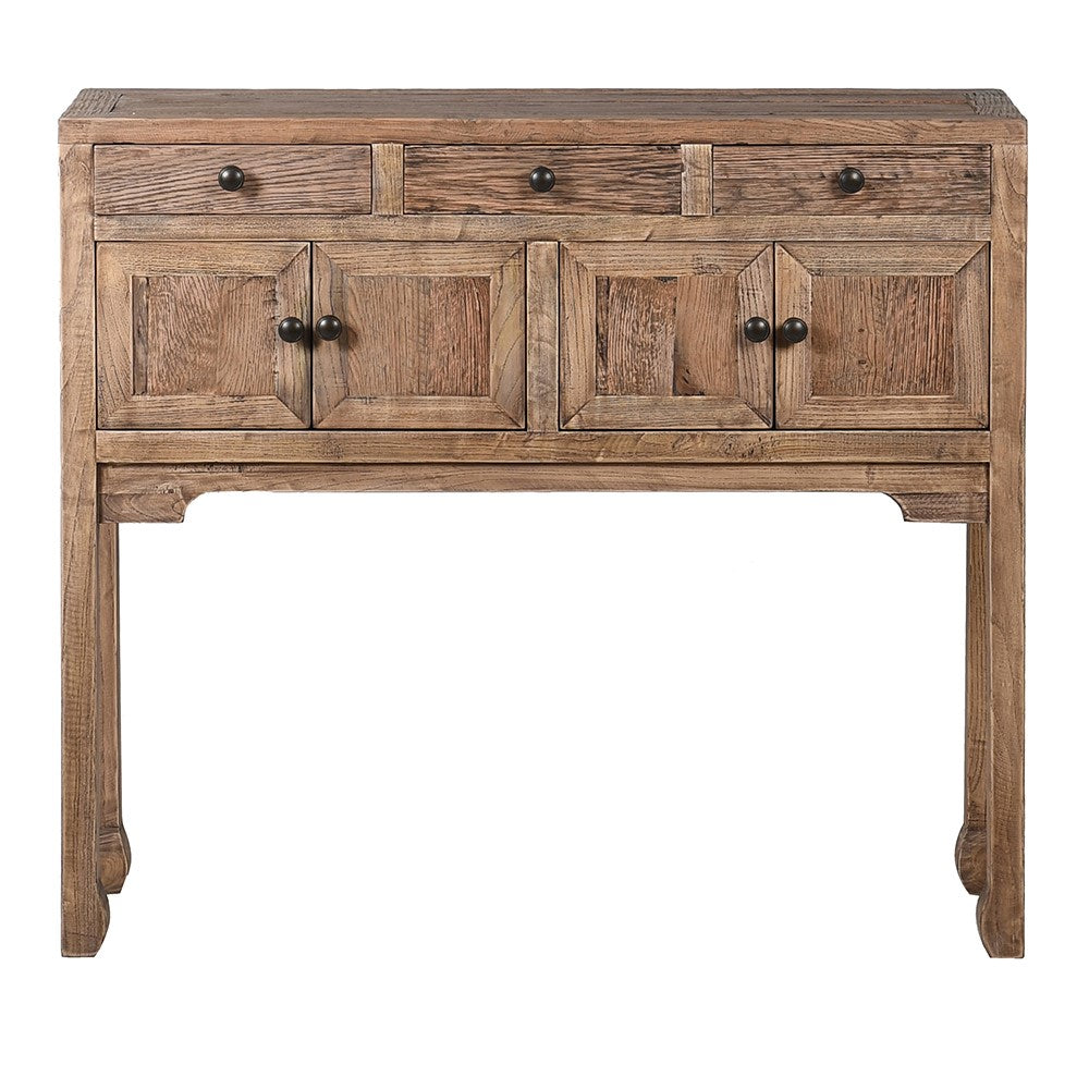 Jude Reclaimed Oak 4 Door 3 Drawer Console Table