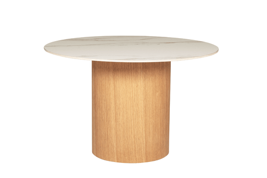 Zinc Round Dining Table