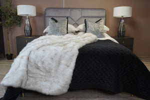 Diletta Ebony Kingsize Bedframe