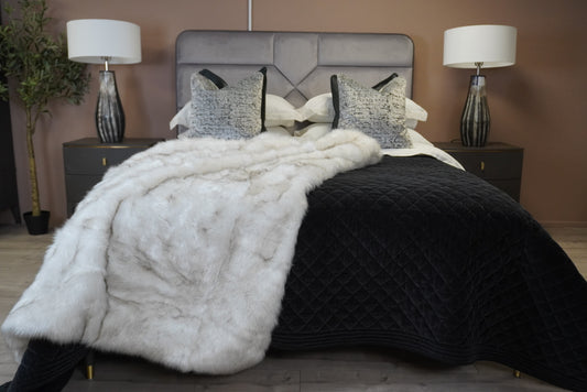 Diletta Ebony Kingsize Bedframe