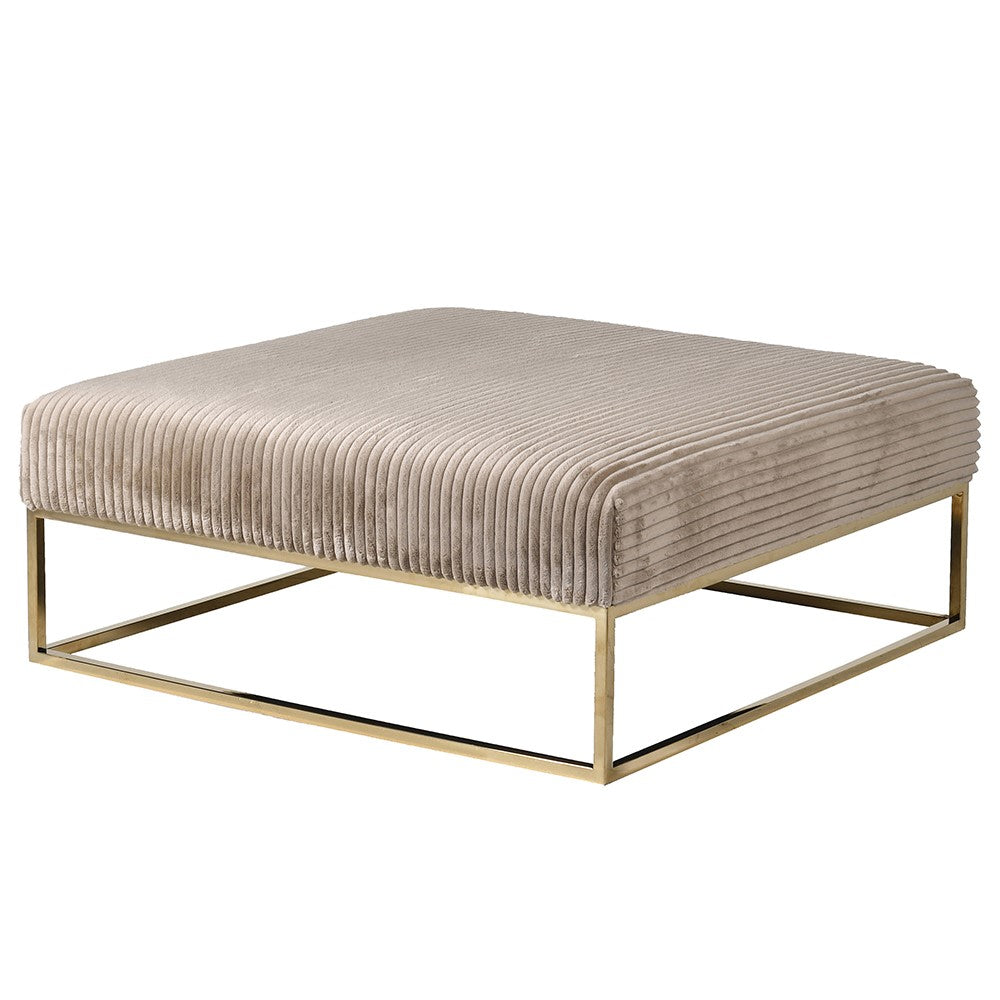 Grasmere Ribbed Ottoman
