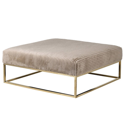 Grasmere Ribbed Ottoman