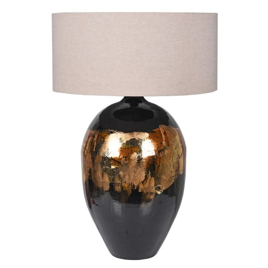 Exuberance Table Lamp with Linen Shade