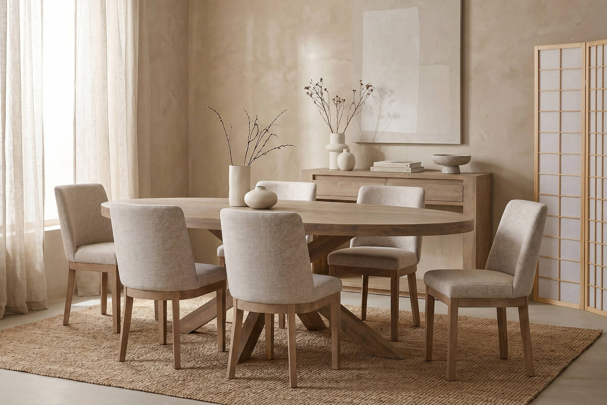 Burnsall Dining Chair Oatmeal