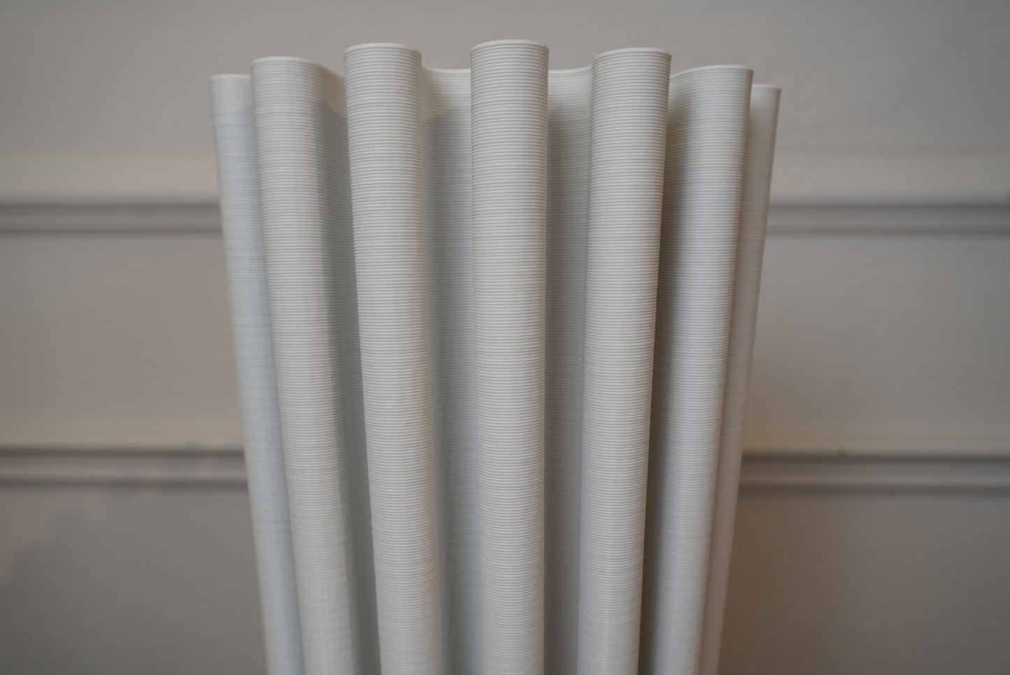 Large White Athena Vase