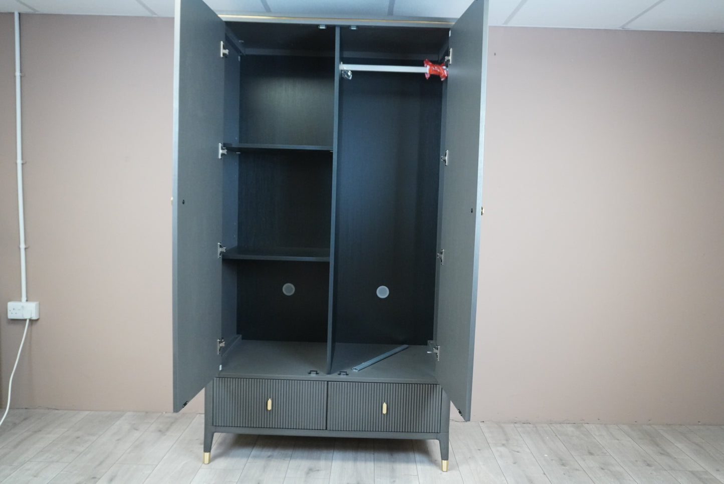 Diletta Ebony Wardrobe