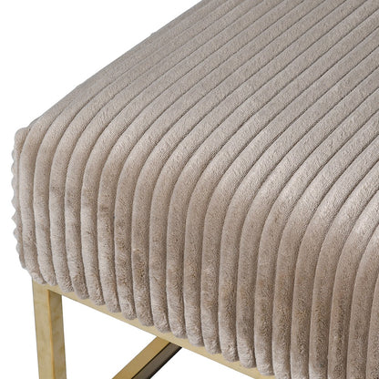 Grasmere Ribbed Ottoman