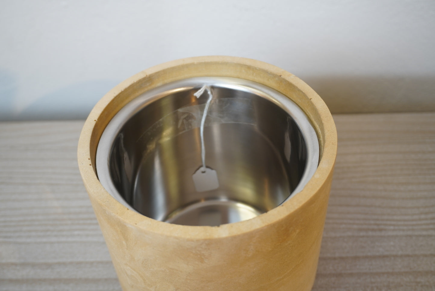 Travertine Effect Ice Bucket