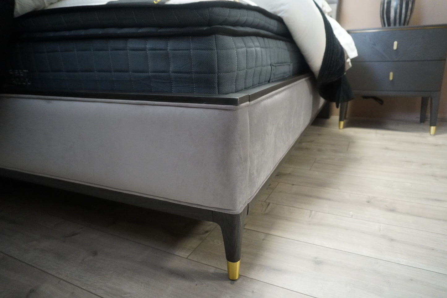 Diletta Ebony Kingsize Bedframe