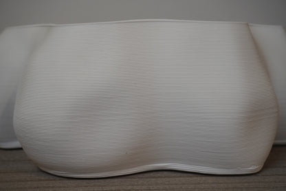 White Petal 3D Printed Bowl