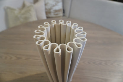 Small White Athena Vase