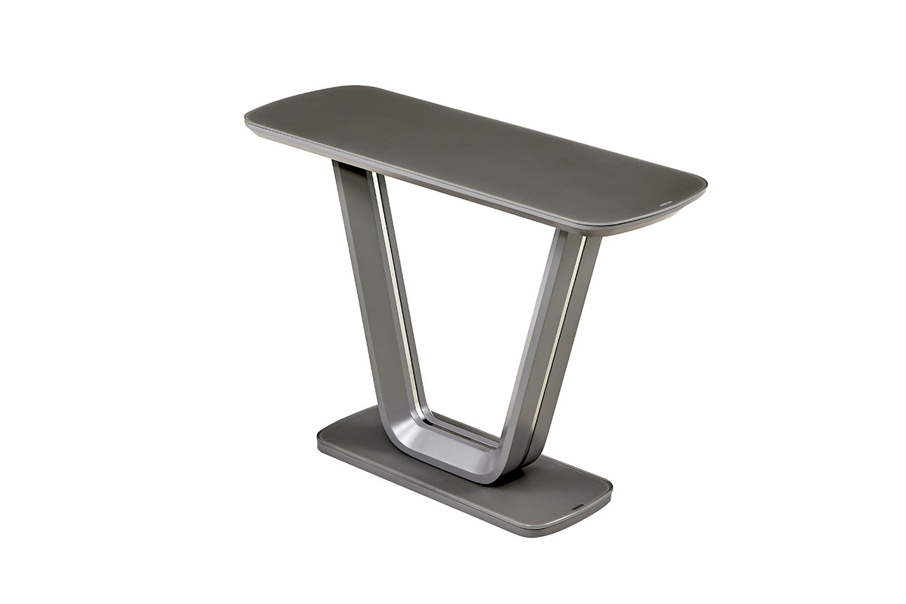 Barolo Graphite Console Table