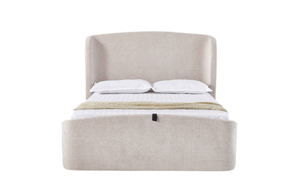 Palma Cream Kingsize Ottoman Bedframe