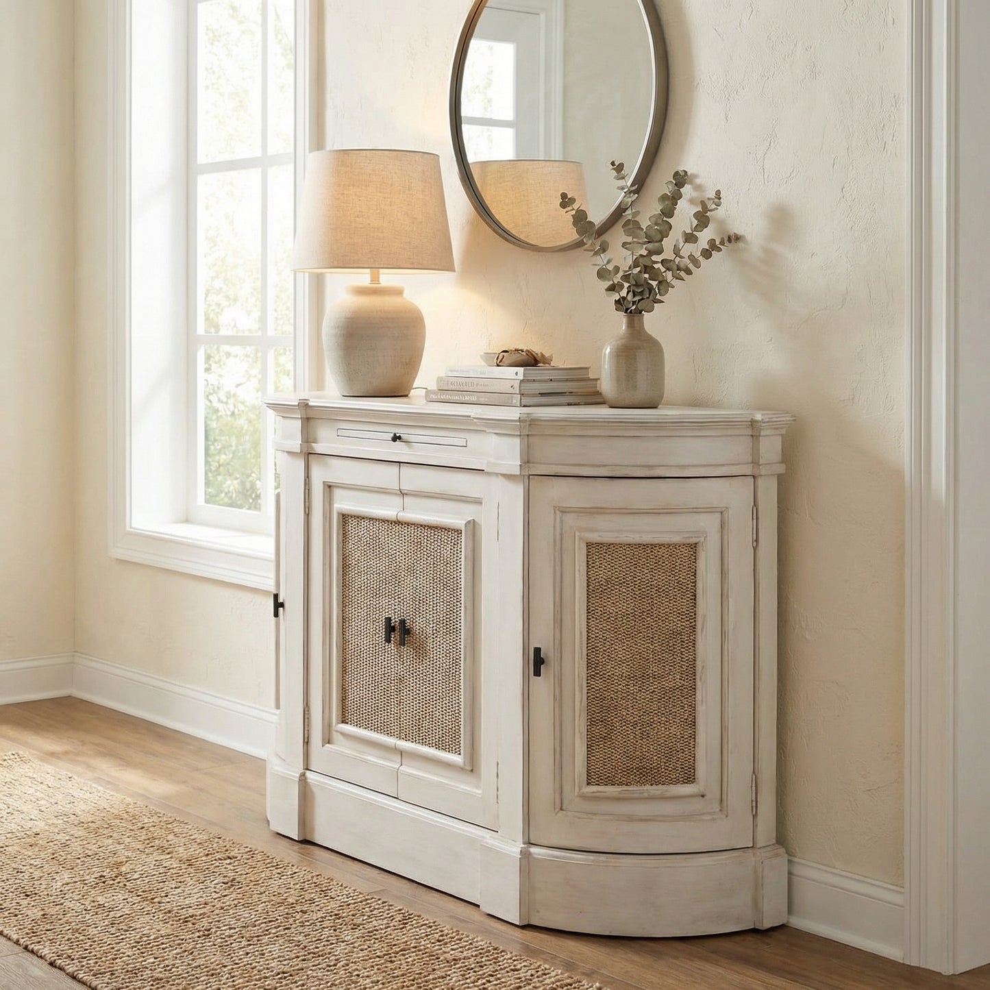 Navarro curved sideboard
