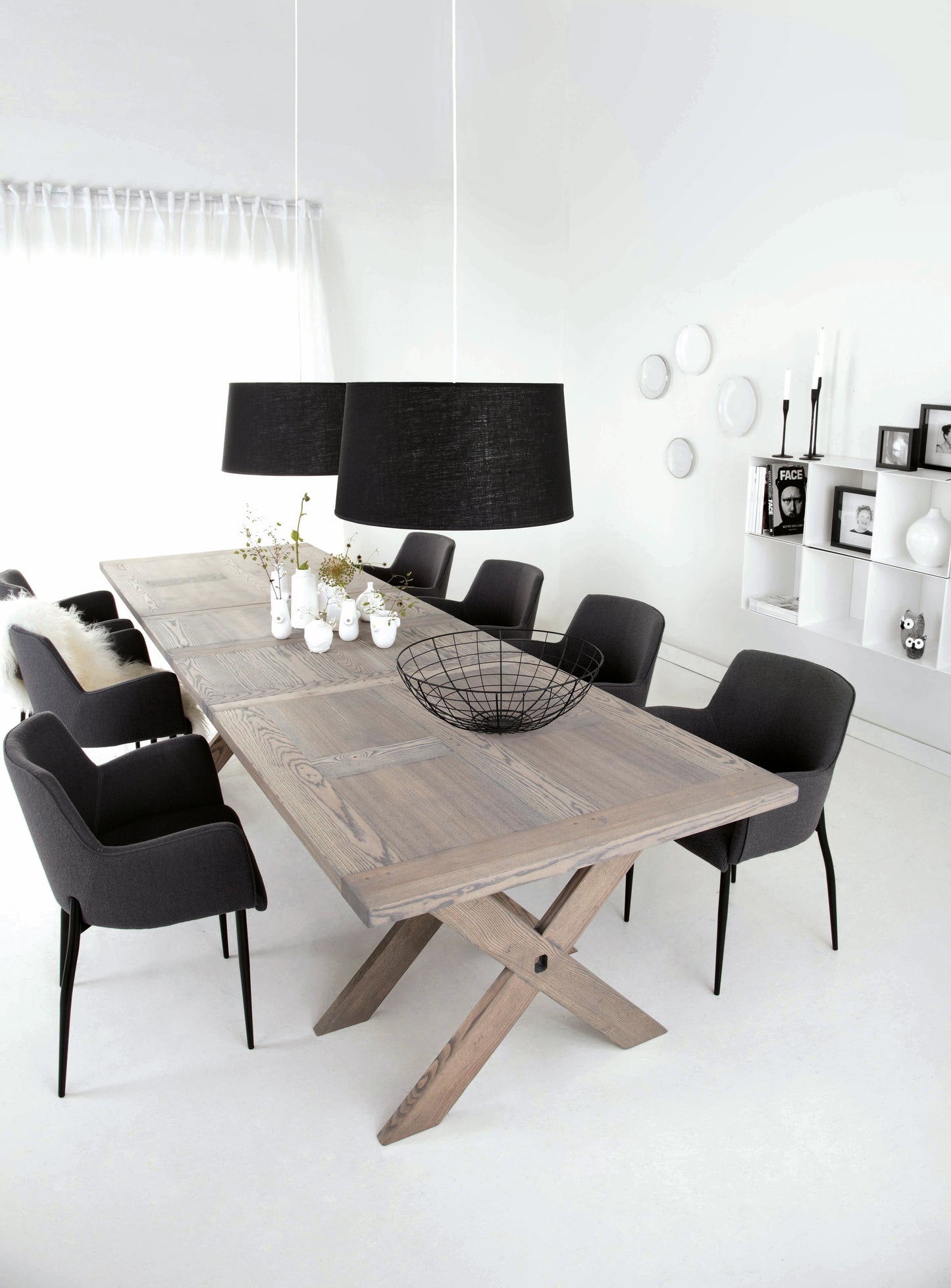 Ancona 2.2m dining table