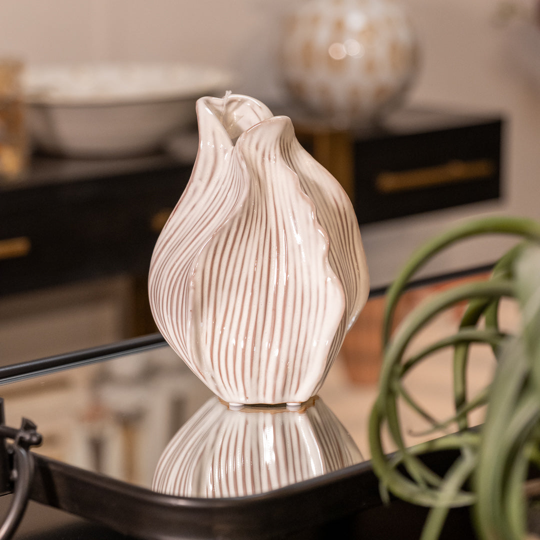 Reactive Glaze Beak Vase