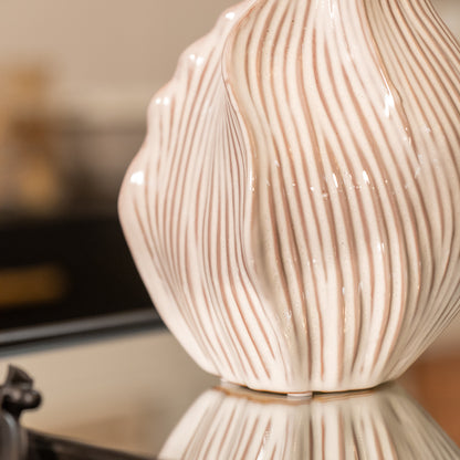 Reactive Glaze Beak Vase