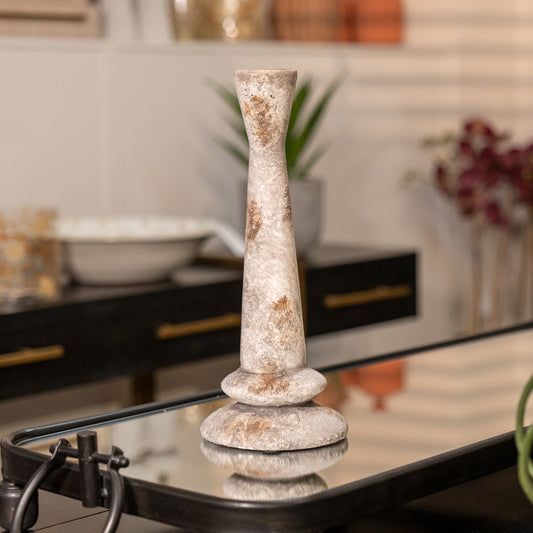 Medium Distressed Candlestick