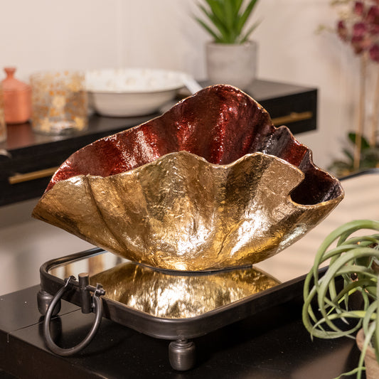 Bronze Orionis Clam Deco