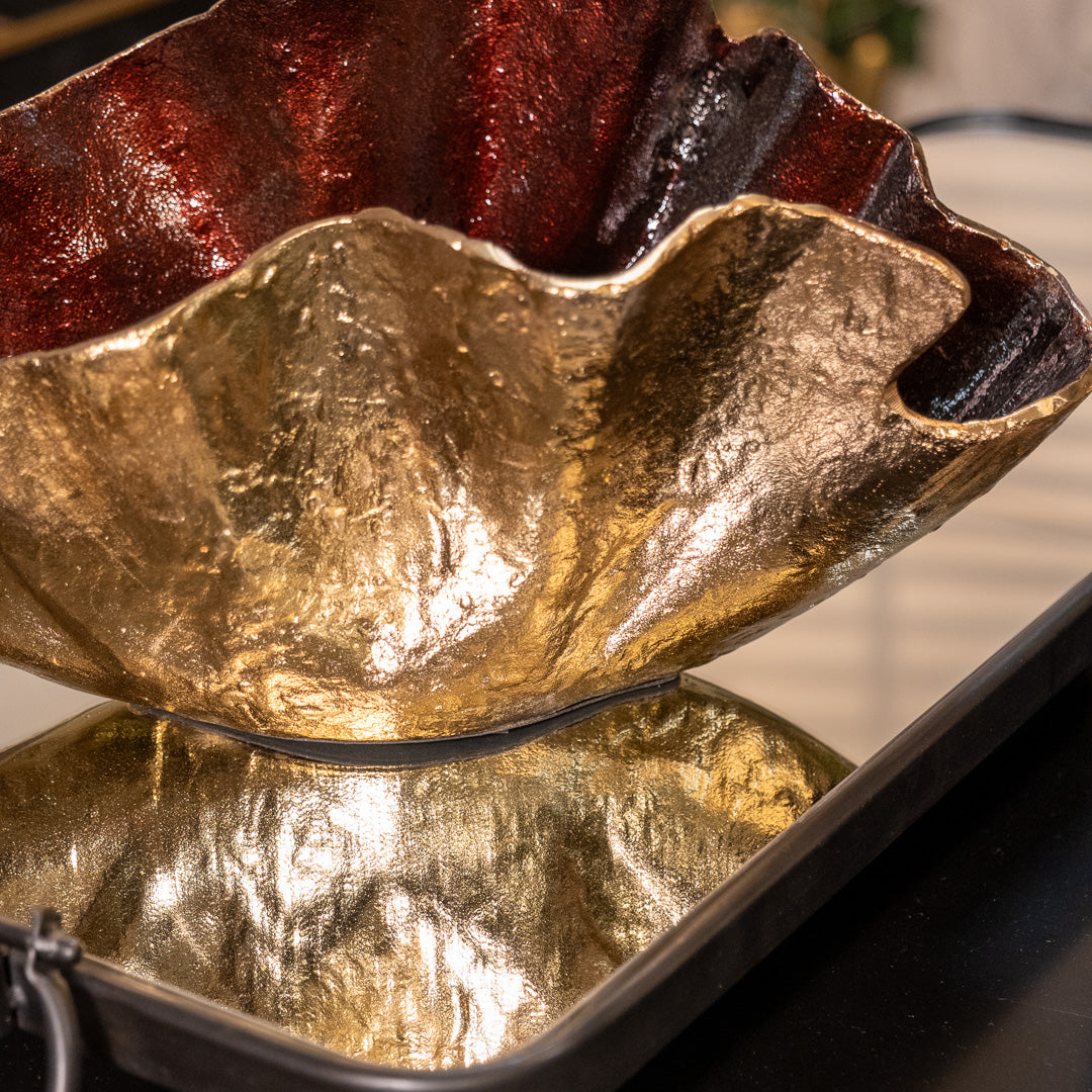 Bronze Orionis Clam Deco