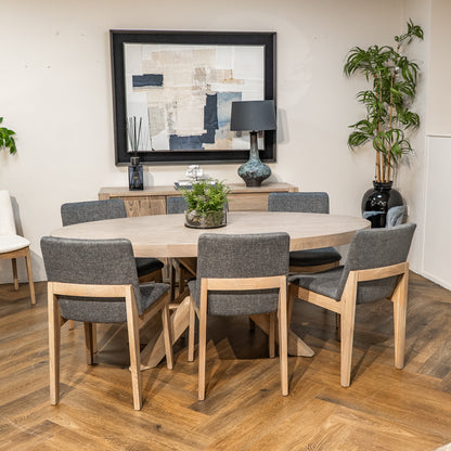 Windemere 1.9m Oval Dining Table