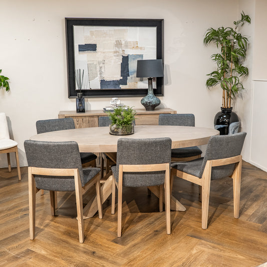Windemere 1.9m Oval Dining Table