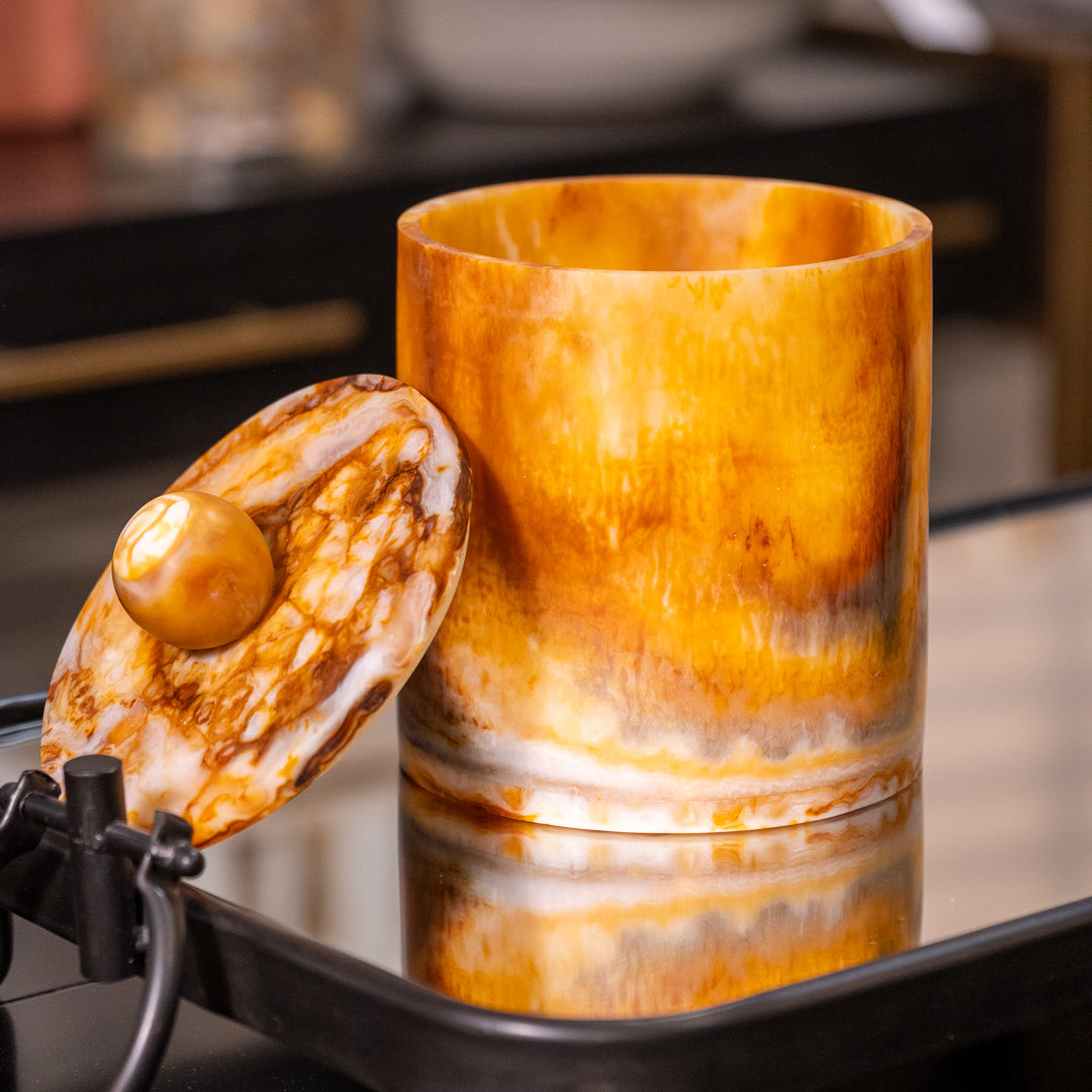 Marble Effect Canister