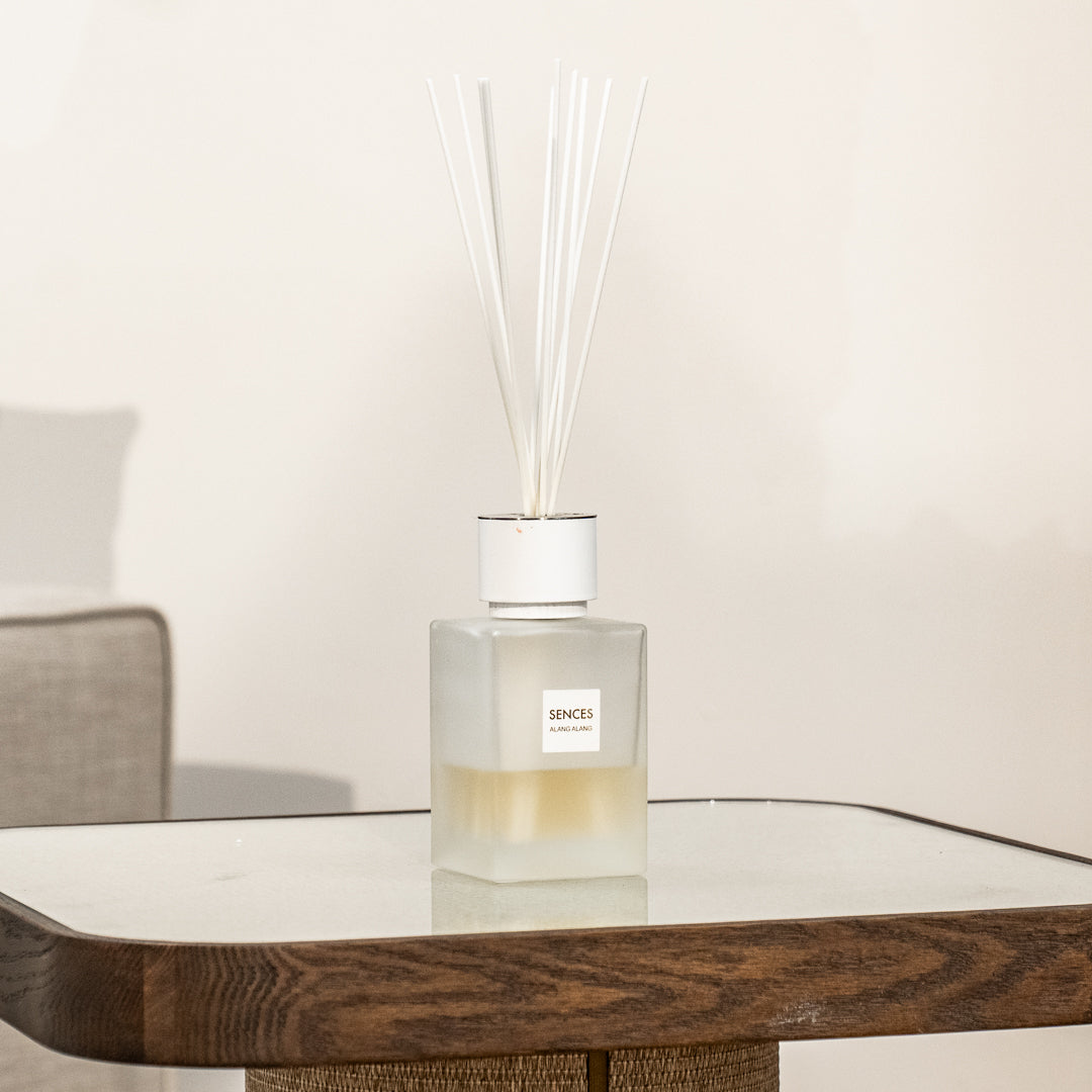 Sences White Alang Alang Large Reed Diffuser 500ml